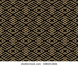 geometric seamless pattern with line, modern minimalist style pattern background