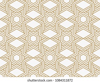 geometric seamless pattern with line, modern minimalist style pattern background