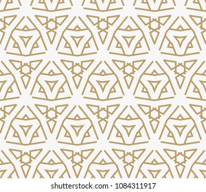 geometric seamless pattern with line, modern minimalist style pattern background