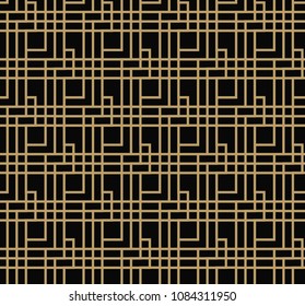 geometric seamless pattern with line, modern minimalist style pattern background