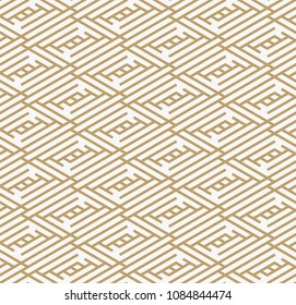 geometric seamless pattern with line, modern minimalist style pattern background