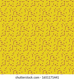 geometric seamless pattern with line, modern minimalist style pattern background