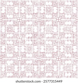 geometric seamless pattern with line, modern minimalist style Navajo pattern pastel red background