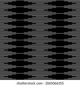 Geometrisches nahtloses Muster - Linienmuster Schwarz-Weiß-Muster, schlichte Muster für Druck, Mode, Hintergrund, Hintergrund, Dekoration und Innendesign