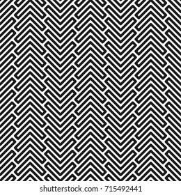 Geometric seamless pattern in line style. Vector illustration for minimalistic design. Abstract background.