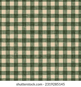 Geometric seamless pattern. Linear freehand grunge scratched grid