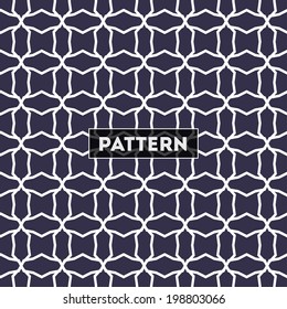 Geometric seamless pattern of lines on a dark background