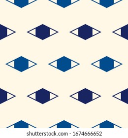 Patrón geométrico sin fisuras. Impresión de superficie de estilo mínimo. Diamante, rhombus motif adorno. Fondo de formas geo simples. Papel pintado ornamental lineal. Papel digital abstracto vectorial