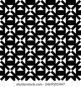Geometrisches nahtloses Muster. Minimalistischer moderner Druck. Einfacher Hintergrund. Geo-Ornament. Zeitgenössischer Bildschirmhintergrund im Trend. Abstraktes Design. Vektorgrafik