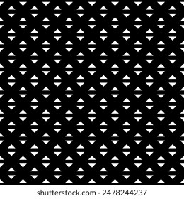 Geometric seamless pattern. Minimalist modern print. Simple background. Arrow motif. Geo ornament. Trendy contemporary wallpaper. Abstract design. Vector artwork