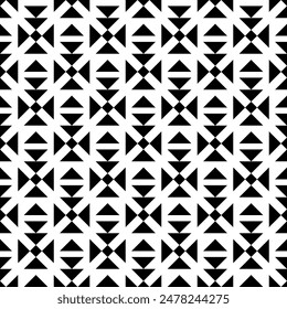Geometric seamless pattern. Minimalist modern print. Simple background. Geo ornament. Trendy contemporary wallpaper. Abstract design. Vector artwork