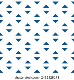 Geometric seamless pattern. Minimalist modern print. Simple background. Arrow motif. Geo ornament. Trendy contemporary wallpaper. Abstract design. Vector artwork