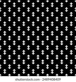 Patrón geométrico sin costuras. Impresión moderna minimalista. Fondo simple. Motivo de flecha. Adorno geo. Fondo de pantalla contemporáneo de moda. Diseño Abstractas. ilustraciones de Vector