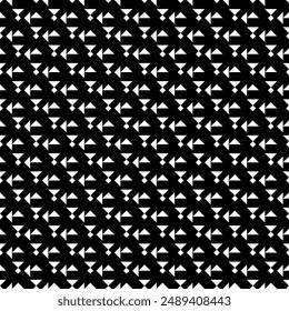 Geometric seamless pattern. Minimalist modern print. Simple background. Arrow motif. Geo ornament. Trendy contemporary wallpaper. Abstract design. Vector artwork