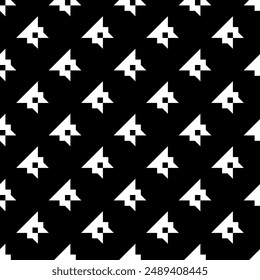 Geometric seamless pattern. Minimalist modern print. Simple background. Geo ornament. Trendy contemporary wallpaper. Abstract design. Vector artwork