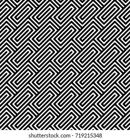 Geometric seamless pattern in minimalistic style. Vector illustration for cover design. Abstract background.