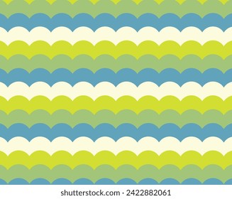 Patrón geométrico sin soldadura. Fondo abstracto moderno. Ilustración vectorial.