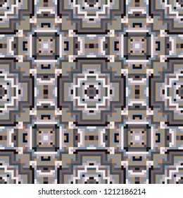 Geometric seamless pattern, modern design texture. Vector abstract background for textile, surface, decor design.