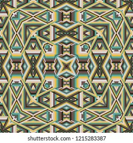 Geometric seamless pattern, modern design texture. Vector abstract background for textile, surface, decor design.