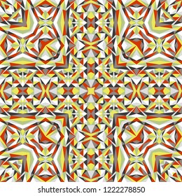 Geometric seamless pattern, modern design colorful texture. Vector abstract background for textile, surface, decor design.