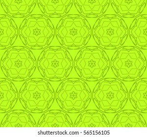 Geometric seamless pattern. Modern floral ornament. vector illustration. For the interior design, wallpaper, decoration print, fill pages