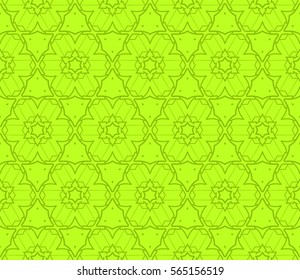 Geometric seamless pattern. Modern floral ornament. vector illustration. For the interior design, wallpaper, decoration print, fill pages