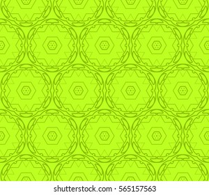 Geometric seamless pattern. Modern floral ornament. vector illustration. For the interior design, wallpaper, decoration print, fill pages