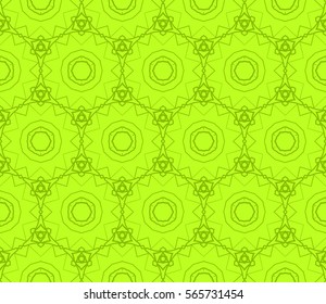 Geometric seamless pattern. Modern floral ornament. vector illustration. For the interior design, wallpaper, decoration print, fill pages