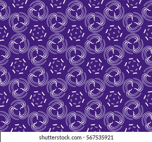 Geometric seamless pattern. Modern floral ornament. vector illustration. For the interior design, wallpaper, decoration print, fill pages