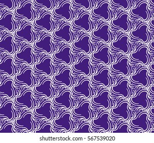 Geometric seamless pattern. Modern floral ornament. vector illustration. For the interior design, wallpaper, decoration print, fill pages