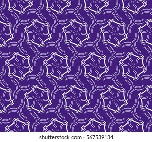 Geometric seamless pattern. Modern floral ornament. vector illustration. For the interior design, wallpaper, decoration print, fill pages