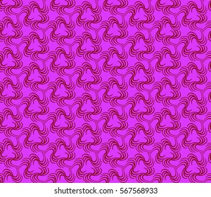 Geometric seamless pattern. Modern floral ornament. vector illustration. For the interior design, wallpaper, decoration print, fill pages