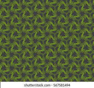 Geometric seamless pattern. Modern floral ornament. vector illustration. For the interior design, wallpaper, decoration print, fill pages