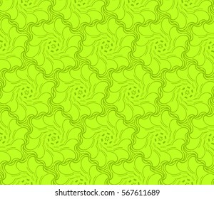 Geometric seamless pattern. Modern floral ornament. vector illustration. For the interior design, wallpaper, decoration print, fill pages