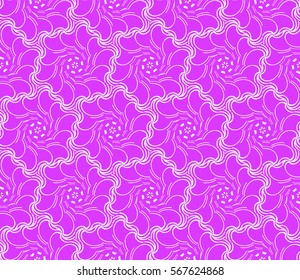 Geometric seamless pattern. Modern floral ornament. vector illustration. For the interior design, wallpaper, decoration print, fill pages