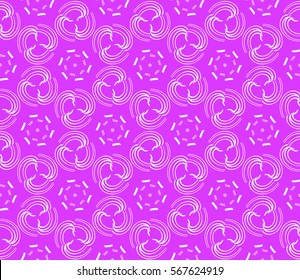 Geometric seamless pattern. Modern floral ornament. vector illustration. For the interior design, wallpaper, decoration print, fill pages
