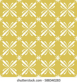Geometric seamless pattern. Modern floral ornament. vector illustration. For the interior design, wallpaper, decoration print, fill pages, invitation card, cover book