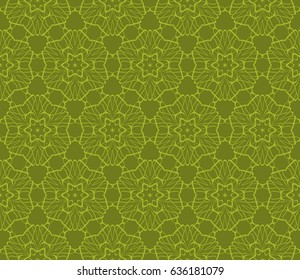 geometric seamless pattern. Modern floral ornament. vector illustration. For the interior design, wallpaper, decoration print, fill pages, invitation card, cover book