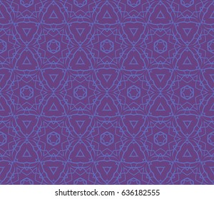 geometric seamless pattern. Modern floral ornament. vector illustration. For the interior design, wallpaper, decoration print, fill pages, invitation card, cover book