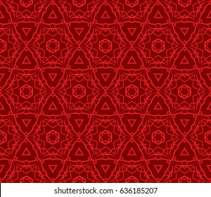 geometric seamless pattern. Modern floral ornament. vector illustration. For the interior design, wallpaper, decoration print, fill pages, invitation card, cover book