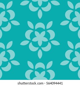 Geometric seamless pattern in modern hipster style. Vector texture of trendy colorful figures. Flower ornament.