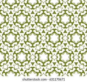 Geometric seamless pattern. Modern ornament. vector illustration. For the interior design, wallpaper, decoration print, fill pages, invitation card, cover book