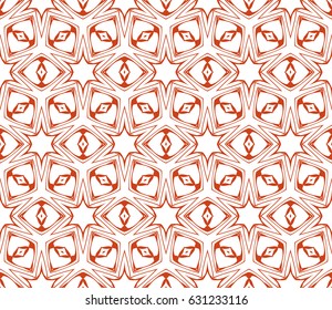 Geometric seamless pattern. Modern ornament. vector illustration. For the interior design, wallpaper, decoration print, fill pages, invitation card, cover book