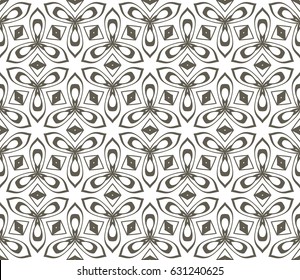 Geometric seamless pattern. Modern ornament. vector illustration. For the interior design, wallpaper, decoration print, fill pages, invitation card, cover book