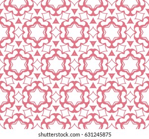Geometric seamless pattern. Modern ornament. vector illustration. For the interior design, wallpaper, decoration print, fill pages, invitation card, cover book