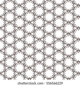 Geometric seamless pattern; Modern stylish texture; Repeating tiles background