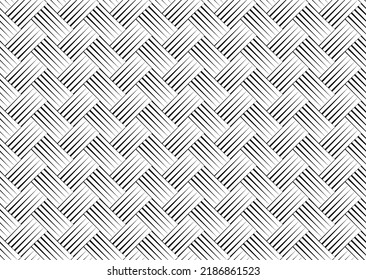 Geometric seamless pattern monochrome background design. Vector. Illustration.