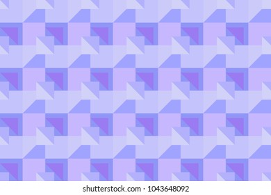 Geometric seamless pattern in monochrome color texture background.