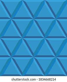 Geometric seamless pattern. Mosaic of abstract shapes.