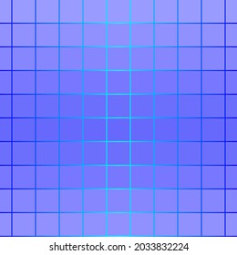 Geometric seamless pattern. Neo futuristic digital vector wallpaper. Blue laser grid background.	